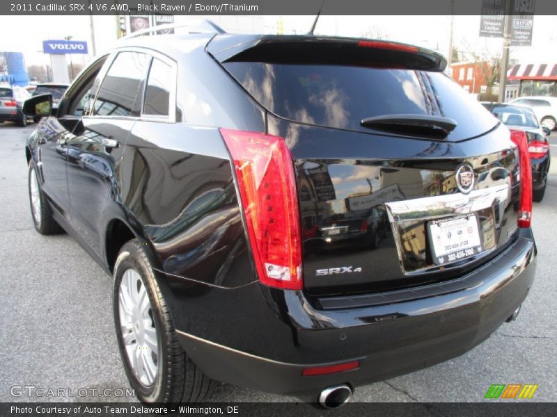 Black Raven / Ebony/Titanium 2011 Cadillac SRX 4 V6 AWD