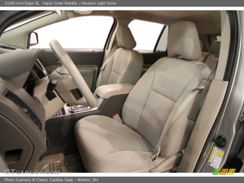 Vapor Silver Metallic / Medium Light Stone 2008 Ford Edge SE