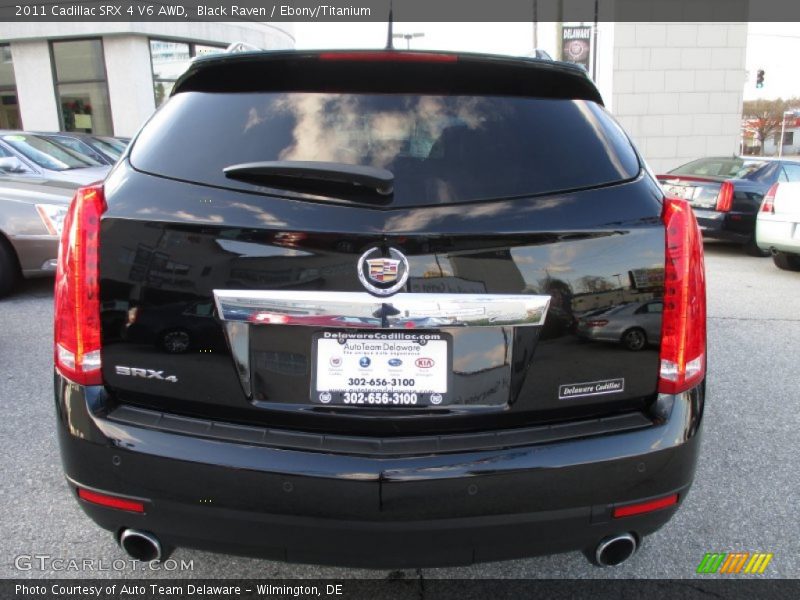 Black Raven / Ebony/Titanium 2011 Cadillac SRX 4 V6 AWD
