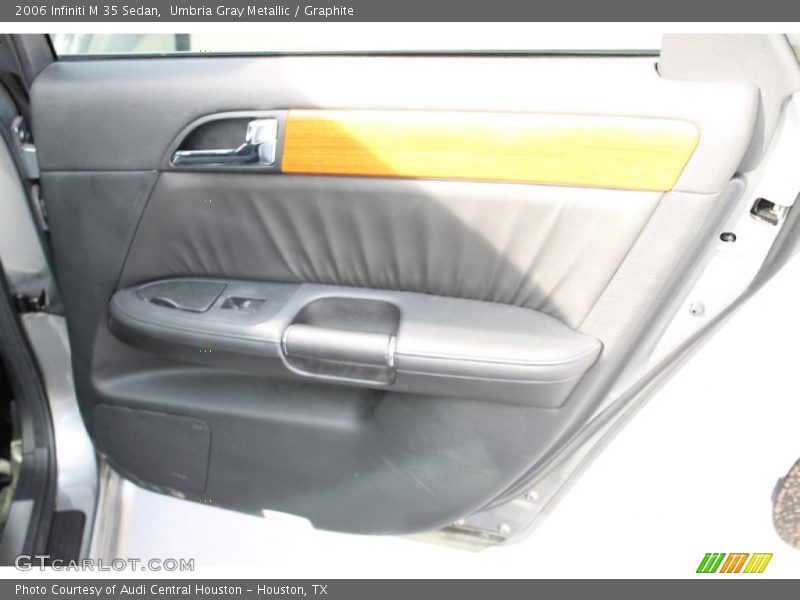 Umbria Gray Metallic / Graphite 2006 Infiniti M 35 Sedan