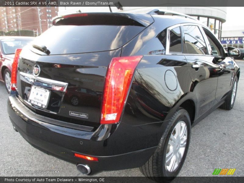 Black Raven / Ebony/Titanium 2011 Cadillac SRX 4 V6 AWD