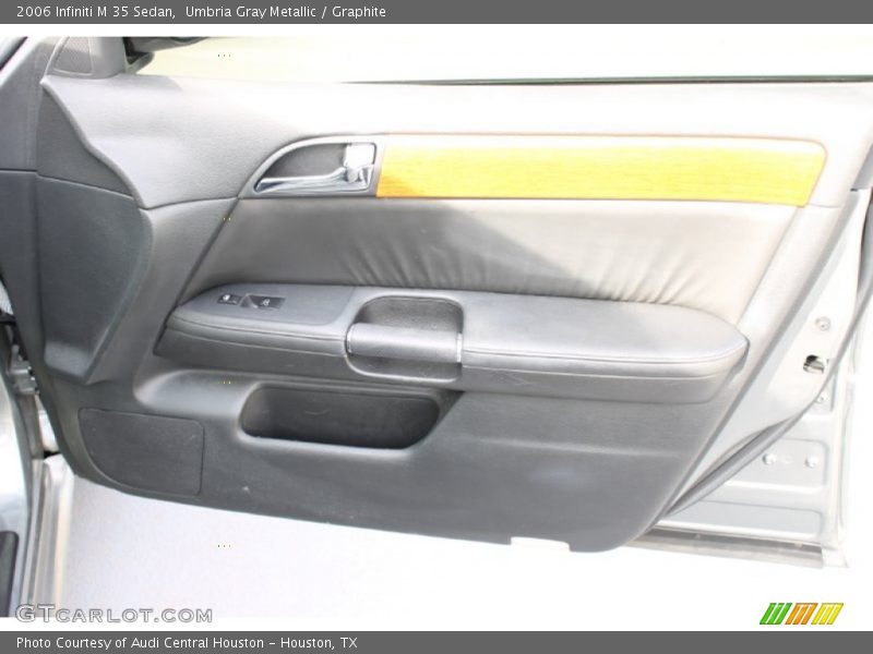 Umbria Gray Metallic / Graphite 2006 Infiniti M 35 Sedan