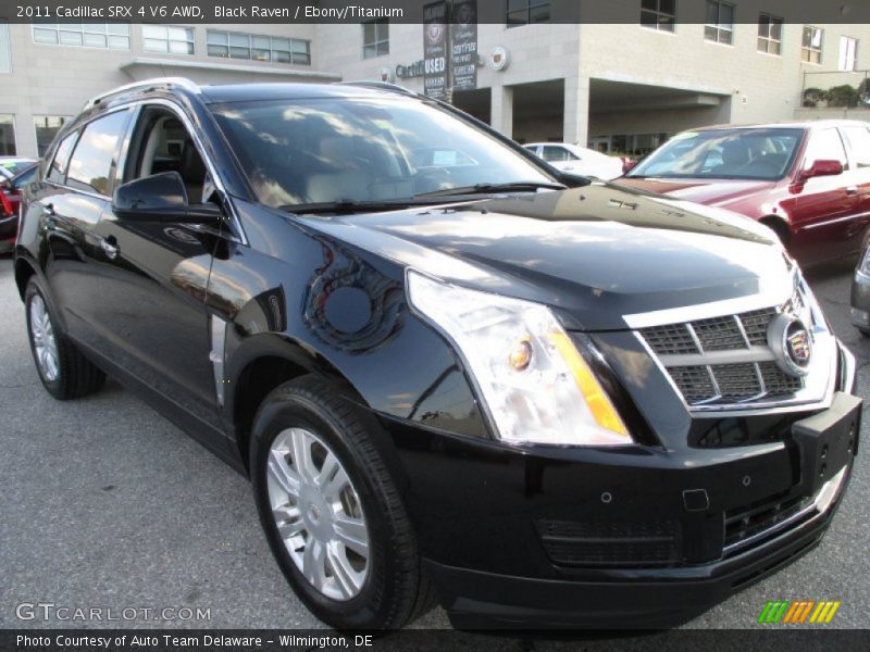 Black Raven / Ebony/Titanium 2011 Cadillac SRX 4 V6 AWD