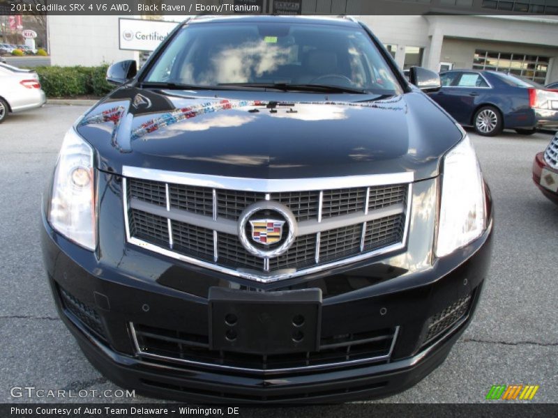 Black Raven / Ebony/Titanium 2011 Cadillac SRX 4 V6 AWD