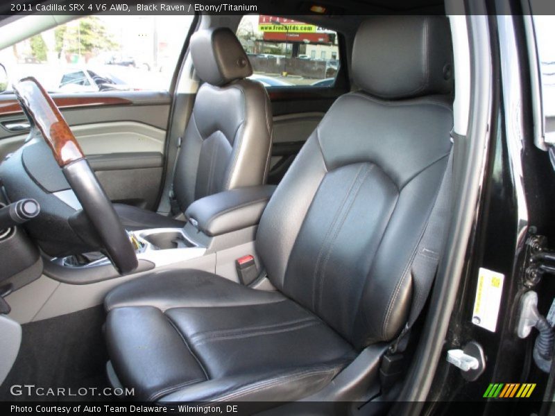 Black Raven / Ebony/Titanium 2011 Cadillac SRX 4 V6 AWD