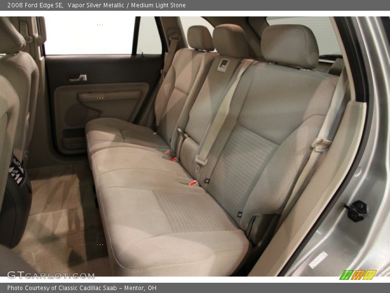 Vapor Silver Metallic / Medium Light Stone 2008 Ford Edge SE