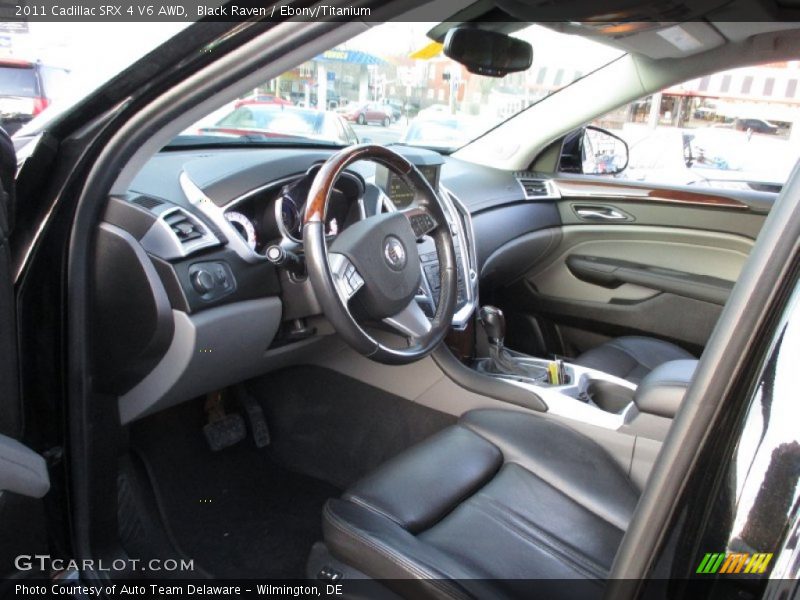 Black Raven / Ebony/Titanium 2011 Cadillac SRX 4 V6 AWD