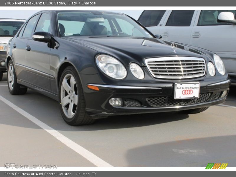 Black / Charcoal 2006 Mercedes-Benz E 500 Sedan