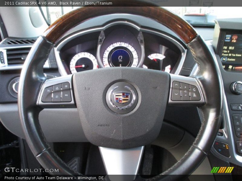 Black Raven / Ebony/Titanium 2011 Cadillac SRX 4 V6 AWD