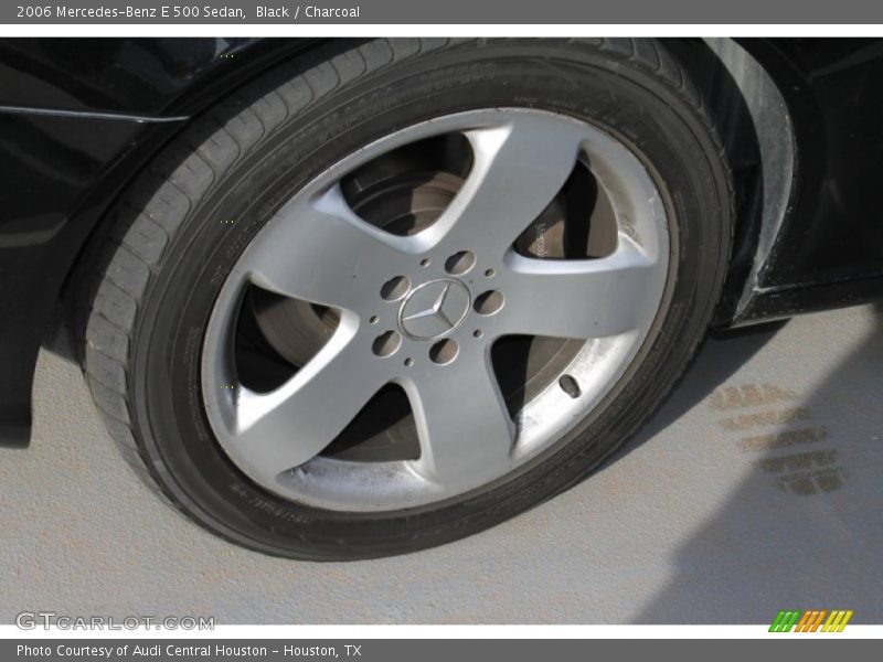 Black / Charcoal 2006 Mercedes-Benz E 500 Sedan