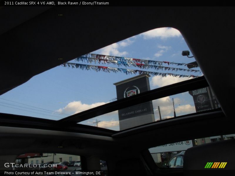 Black Raven / Ebony/Titanium 2011 Cadillac SRX 4 V6 AWD
