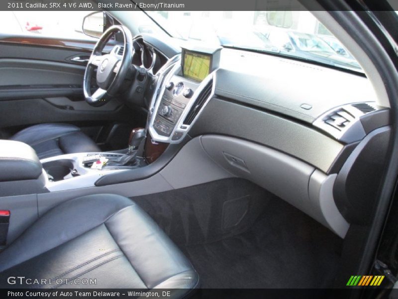 Black Raven / Ebony/Titanium 2011 Cadillac SRX 4 V6 AWD