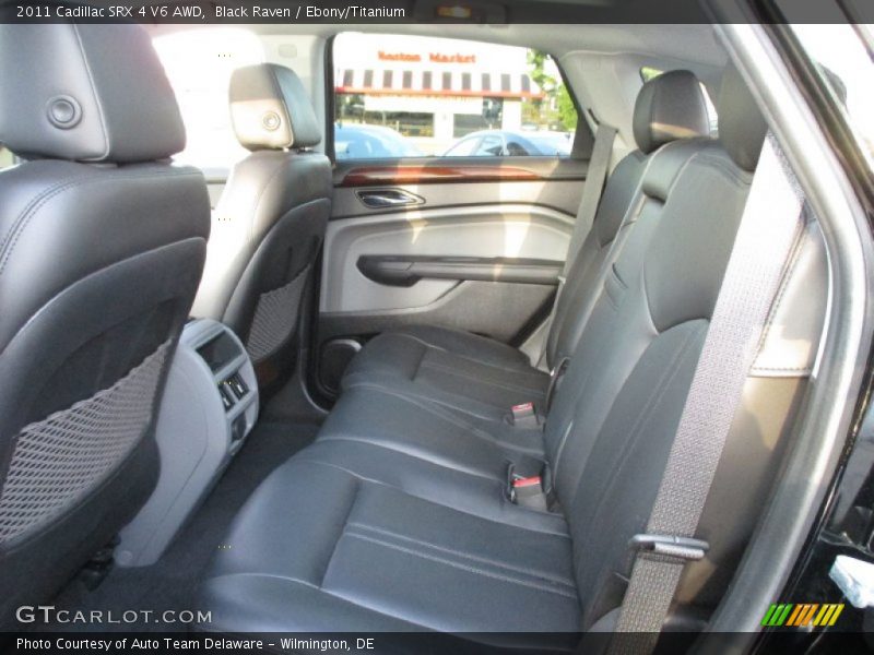 Black Raven / Ebony/Titanium 2011 Cadillac SRX 4 V6 AWD