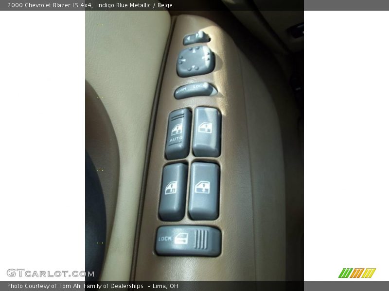 Indigo Blue Metallic / Beige 2000 Chevrolet Blazer LS 4x4