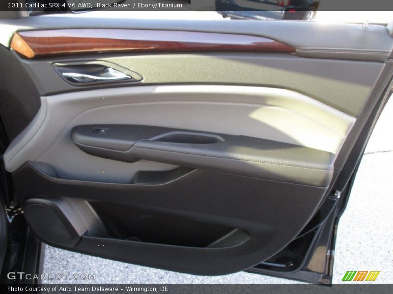 Black Raven / Ebony/Titanium 2011 Cadillac SRX 4 V6 AWD