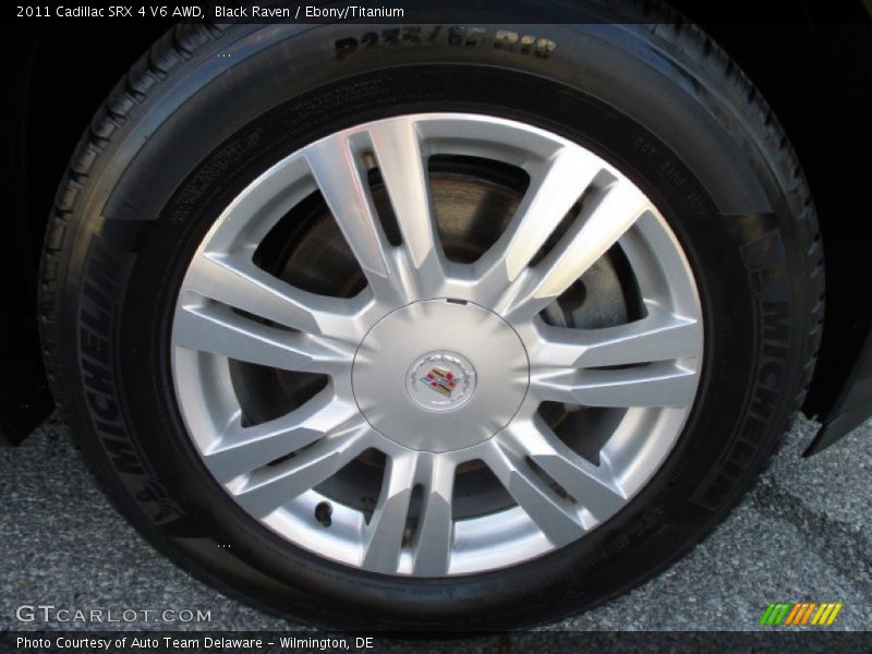 Black Raven / Ebony/Titanium 2011 Cadillac SRX 4 V6 AWD