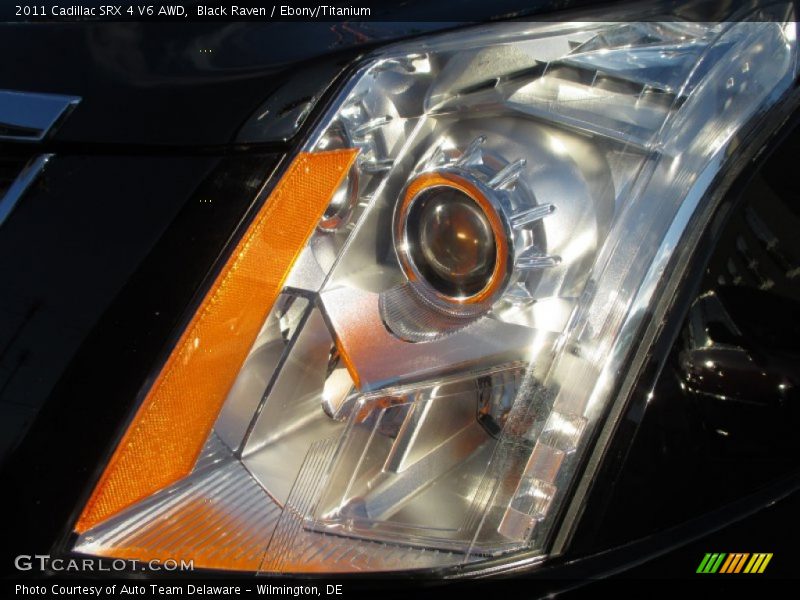 Black Raven / Ebony/Titanium 2011 Cadillac SRX 4 V6 AWD