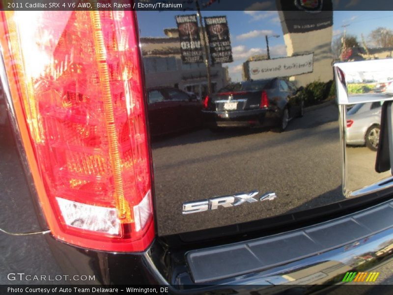 Black Raven / Ebony/Titanium 2011 Cadillac SRX 4 V6 AWD