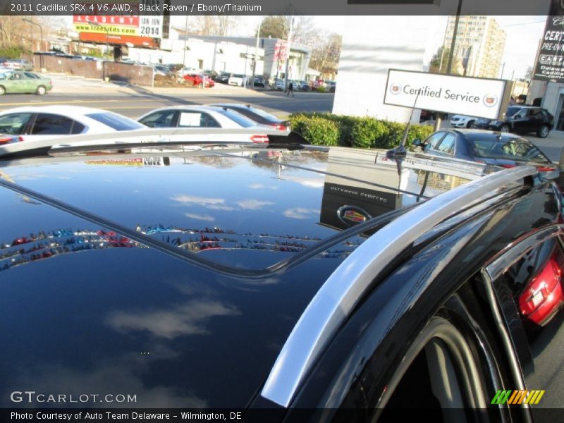 Black Raven / Ebony/Titanium 2011 Cadillac SRX 4 V6 AWD