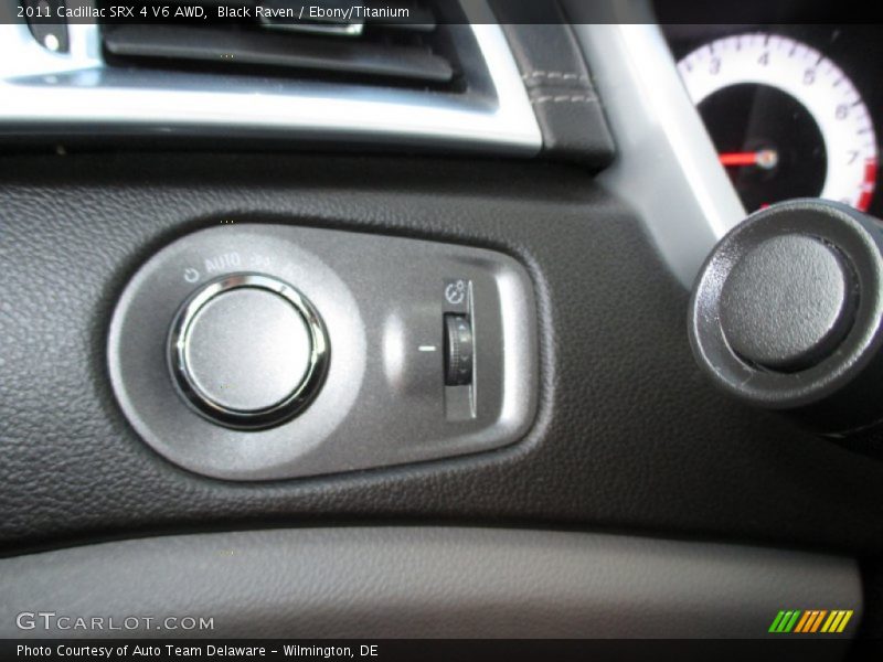 Black Raven / Ebony/Titanium 2011 Cadillac SRX 4 V6 AWD