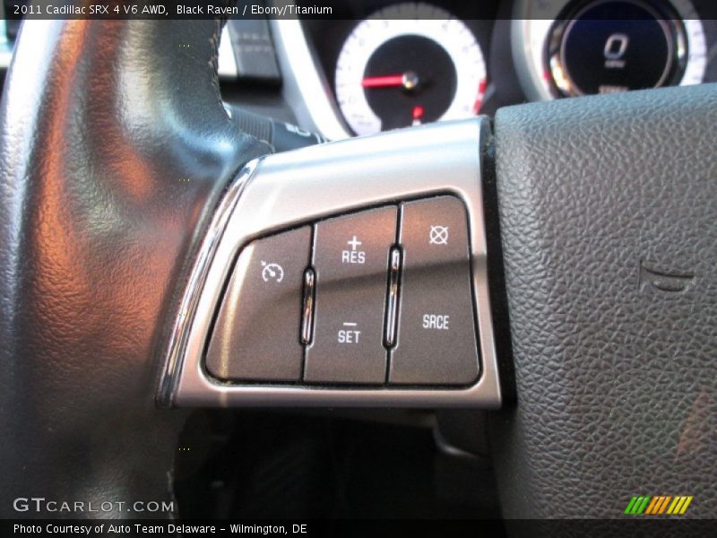 Black Raven / Ebony/Titanium 2011 Cadillac SRX 4 V6 AWD