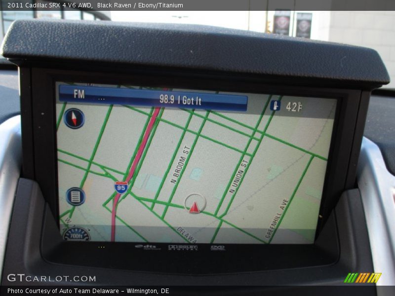 Black Raven / Ebony/Titanium 2011 Cadillac SRX 4 V6 AWD