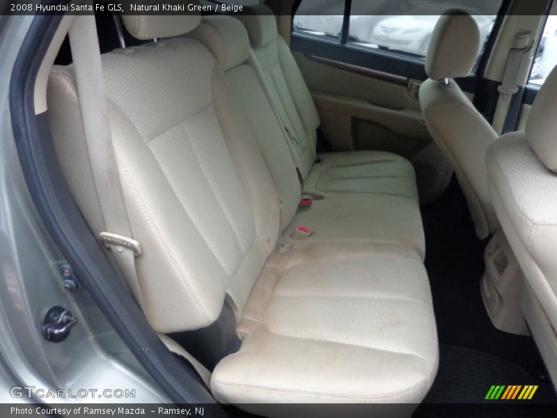 Natural Khaki Green / Beige 2008 Hyundai Santa Fe GLS