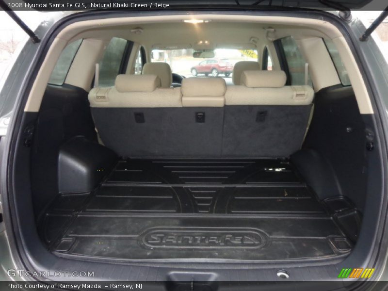 Natural Khaki Green / Beige 2008 Hyundai Santa Fe GLS