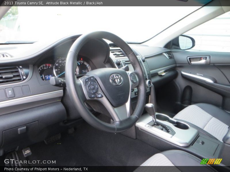 Attitude Black Metallic / Black/Ash 2013 Toyota Camry SE