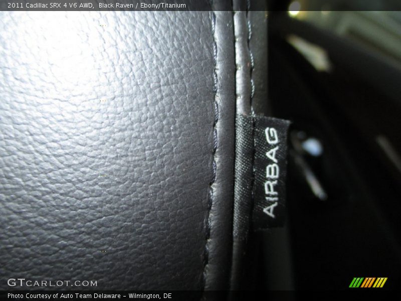 Black Raven / Ebony/Titanium 2011 Cadillac SRX 4 V6 AWD