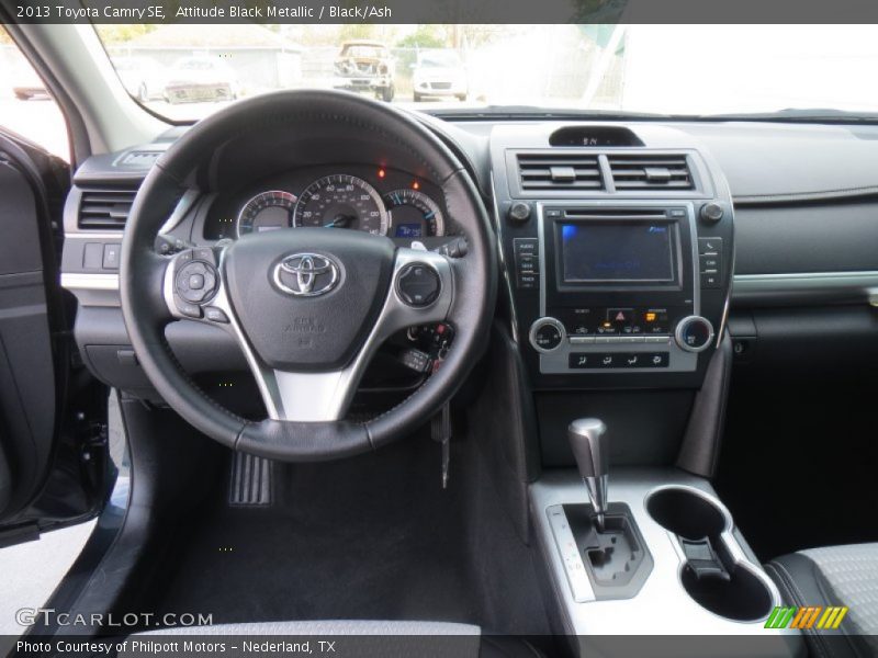 Attitude Black Metallic / Black/Ash 2013 Toyota Camry SE