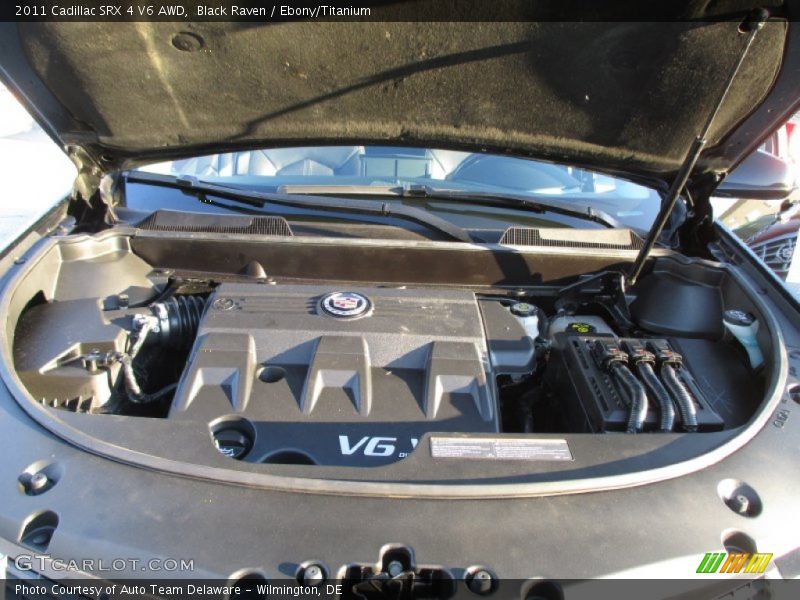 Black Raven / Ebony/Titanium 2011 Cadillac SRX 4 V6 AWD