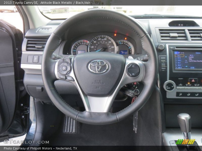 Attitude Black Metallic / Black/Ash 2013 Toyota Camry SE
