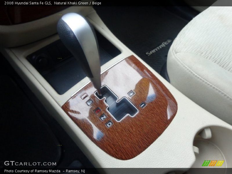 Natural Khaki Green / Beige 2008 Hyundai Santa Fe GLS