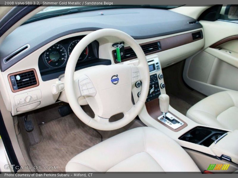 Sandstone Beige Interior - 2008 S80 3.2 