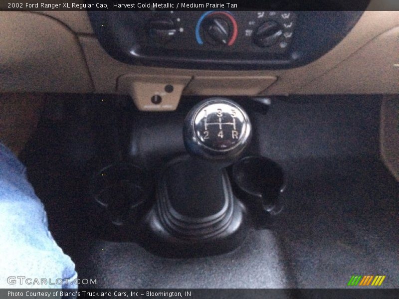 2002 Ranger XL Regular Cab 5 Speed Manual Shifter