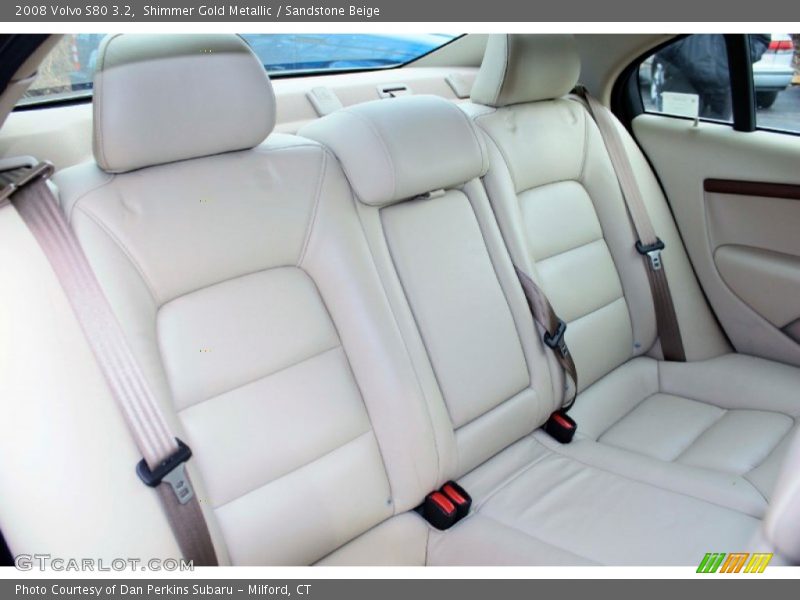 Shimmer Gold Metallic / Sandstone Beige 2008 Volvo S80 3.2