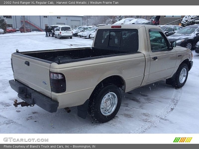  2002 Ranger XL Regular Cab Harvest Gold Metallic