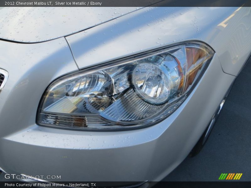 Silver Ice Metallic / Ebony 2012 Chevrolet Malibu LT