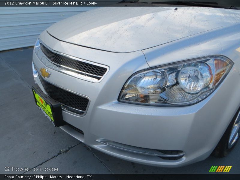 Silver Ice Metallic / Ebony 2012 Chevrolet Malibu LT