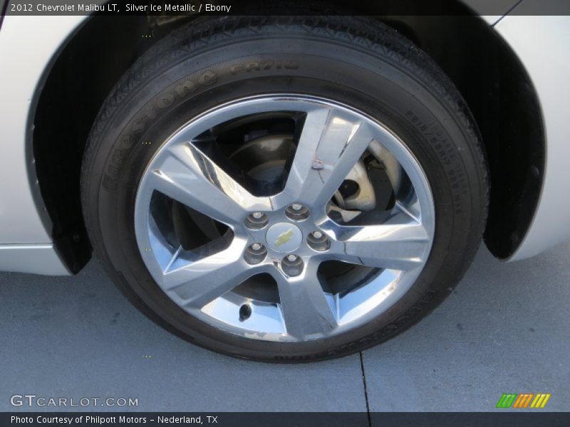 Silver Ice Metallic / Ebony 2012 Chevrolet Malibu LT