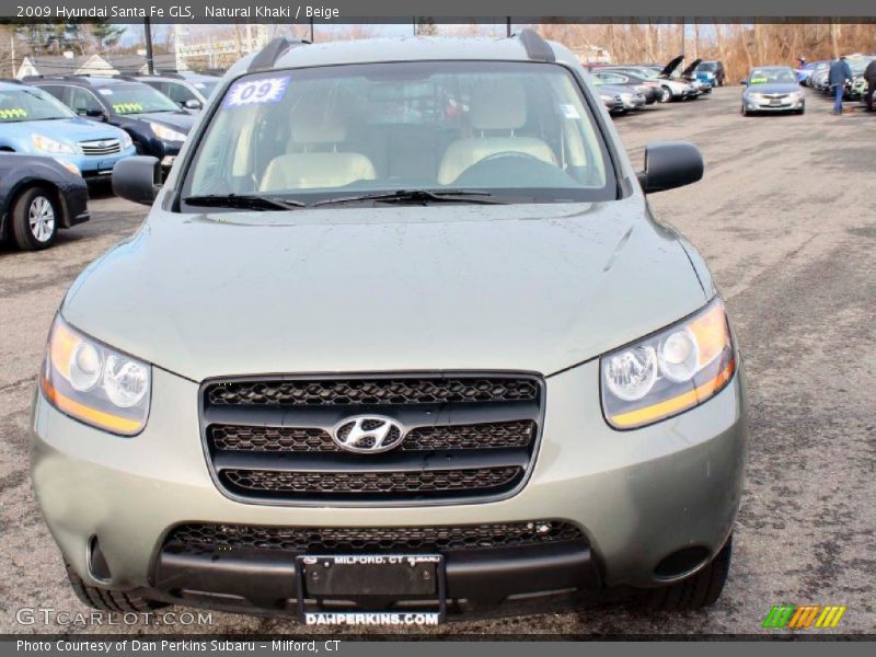 Natural Khaki / Beige 2009 Hyundai Santa Fe GLS