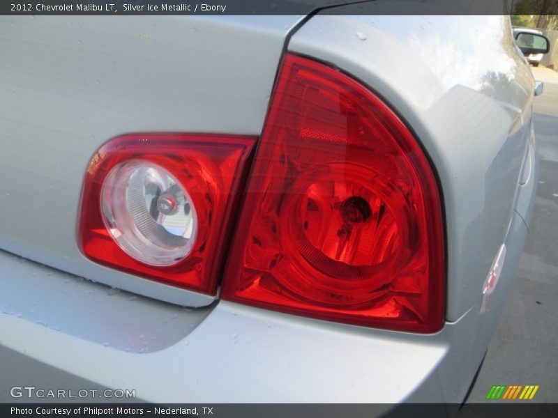 Silver Ice Metallic / Ebony 2012 Chevrolet Malibu LT