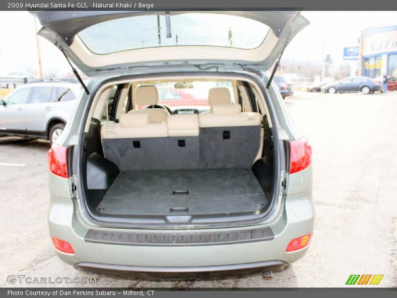 Natural Khaki / Beige 2009 Hyundai Santa Fe GLS