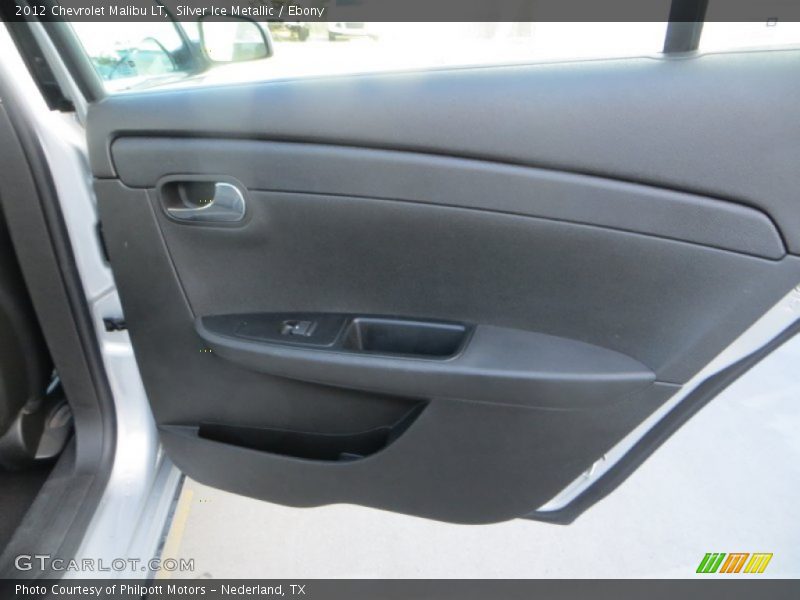 Silver Ice Metallic / Ebony 2012 Chevrolet Malibu LT
