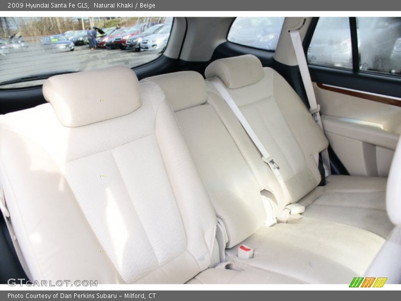 Natural Khaki / Beige 2009 Hyundai Santa Fe GLS