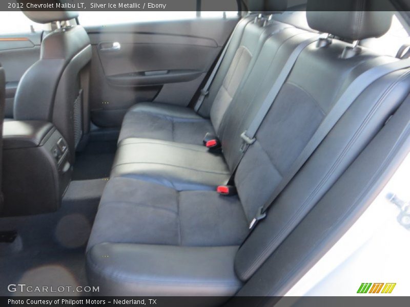 Silver Ice Metallic / Ebony 2012 Chevrolet Malibu LT