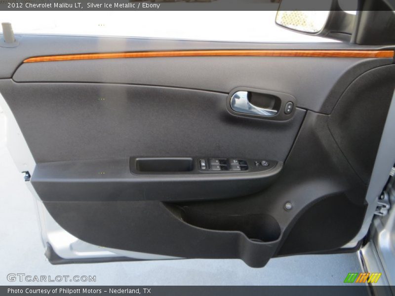 Silver Ice Metallic / Ebony 2012 Chevrolet Malibu LT