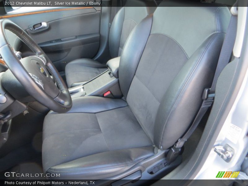 Silver Ice Metallic / Ebony 2012 Chevrolet Malibu LT
