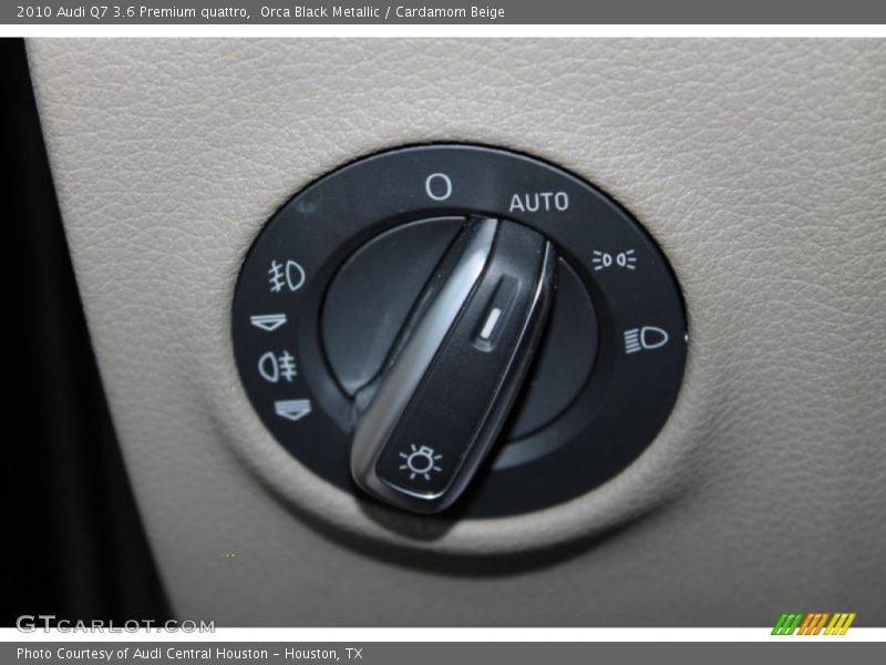 Controls of 2010 Q7 3.6 Premium quattro